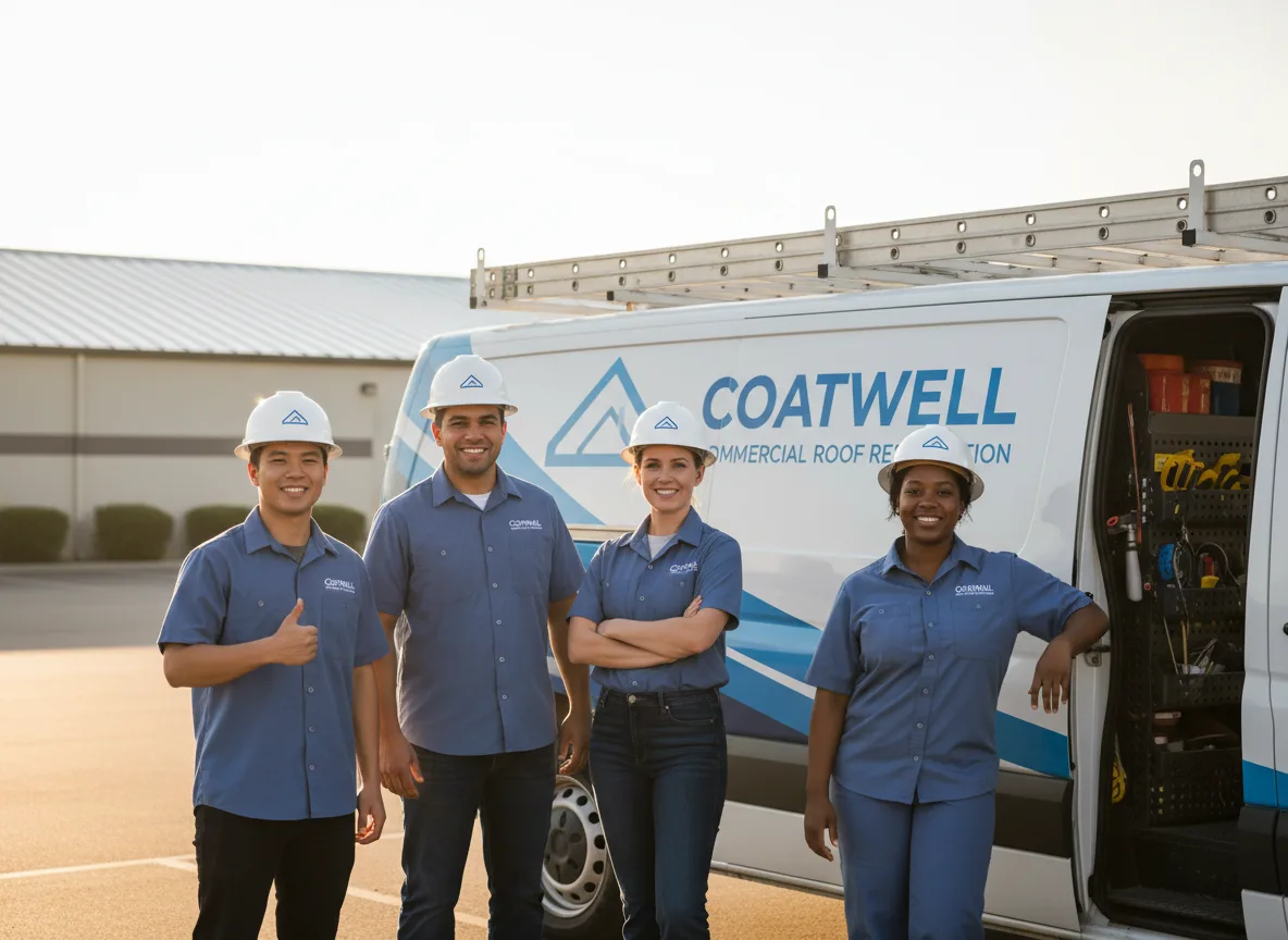 Commercial roof coating company in Teachey, NC